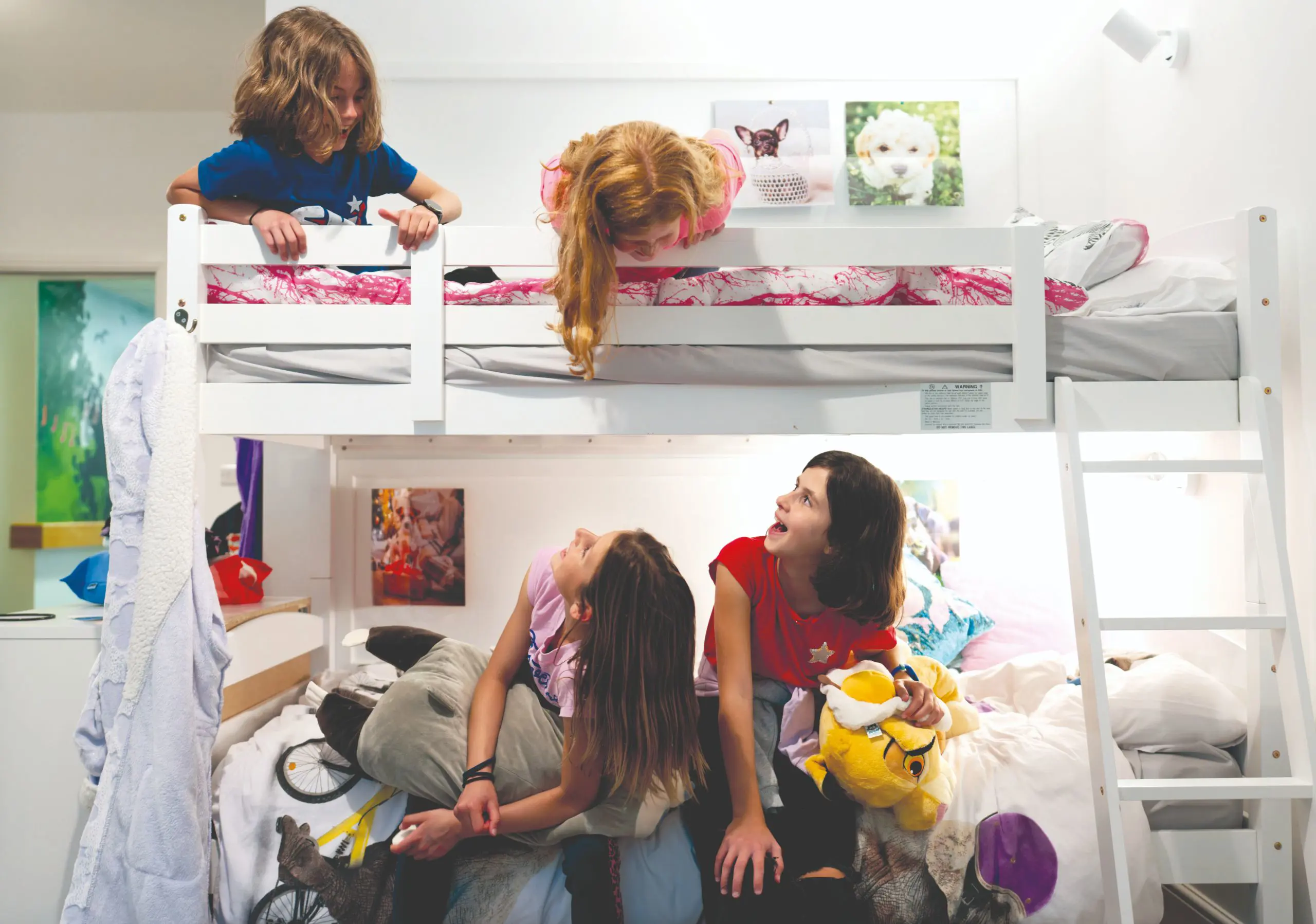 Girls in bunkbed