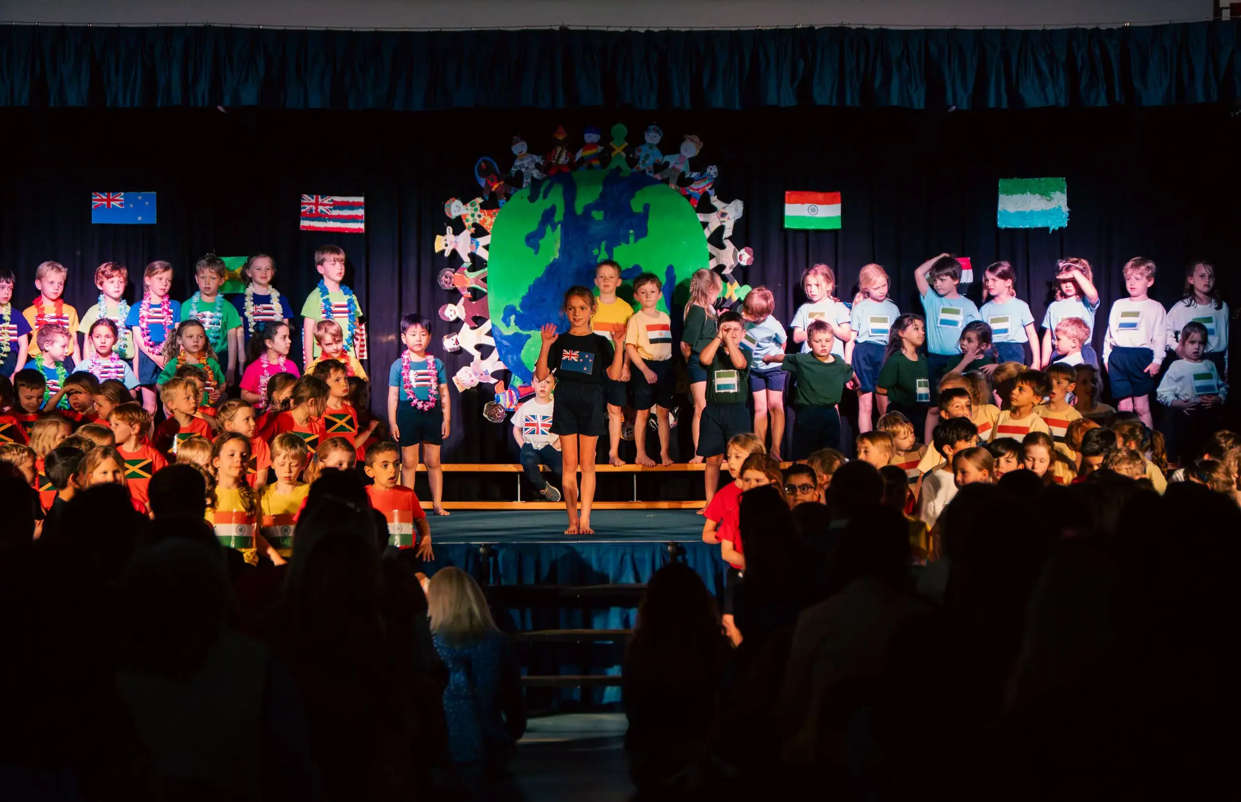 Children perform