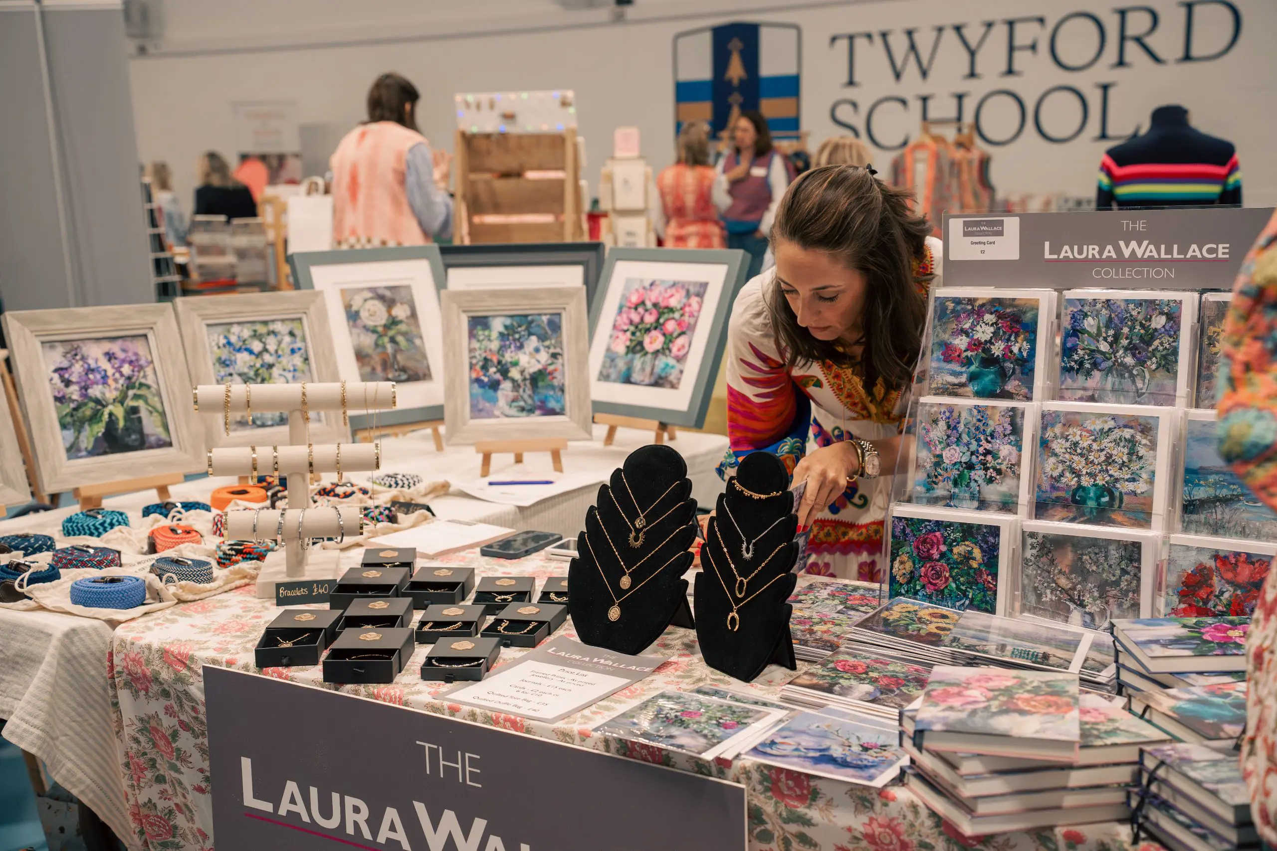 Twyford Society Connect event with stall