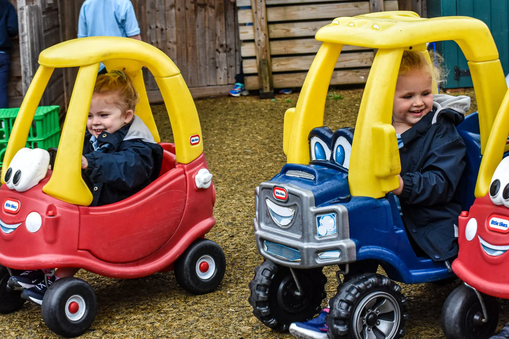 Children playing in playground