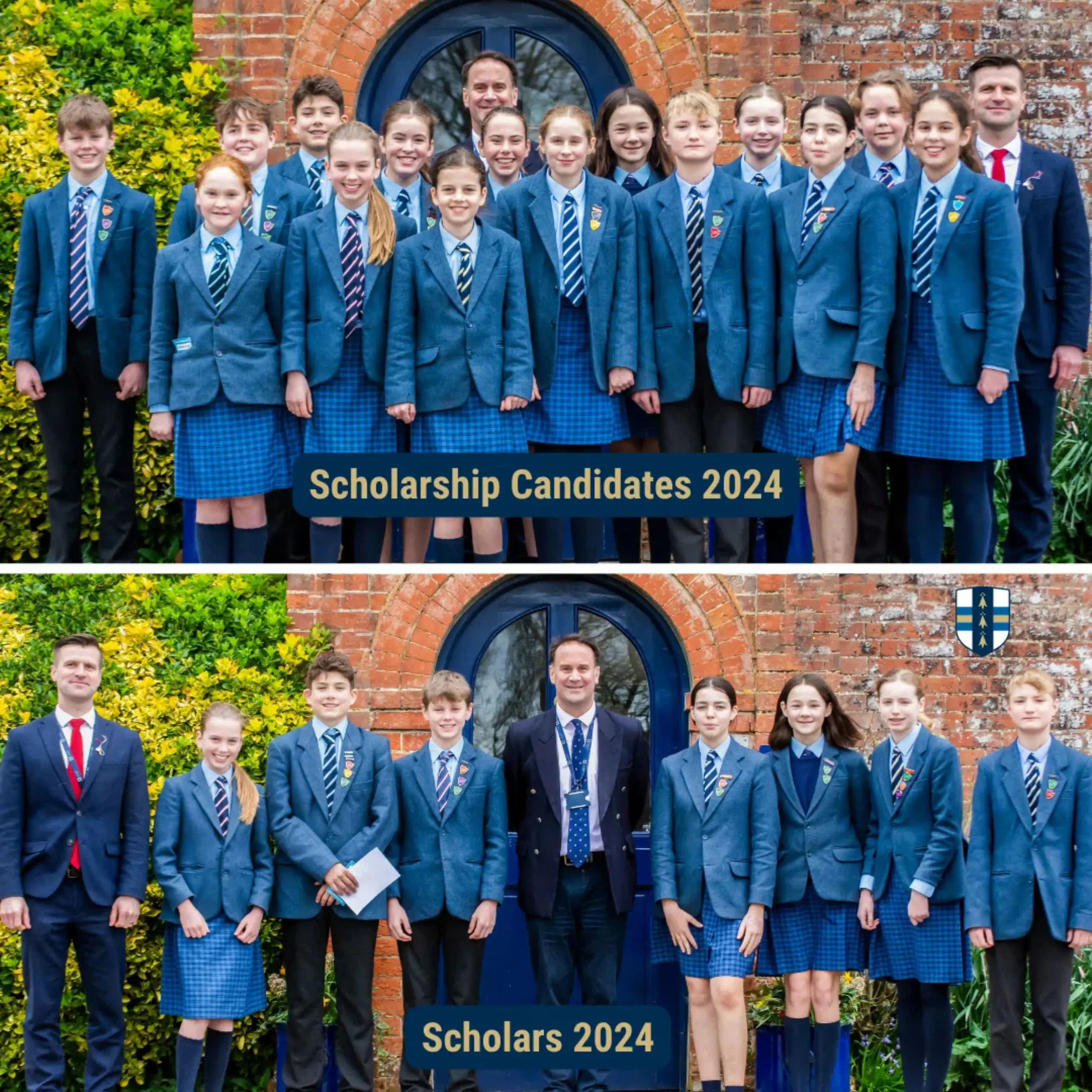 Scholarship students 2024